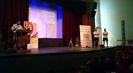 Un momento de la clausura del Campus de Fútbol Ciudad de Granada (GRJ)