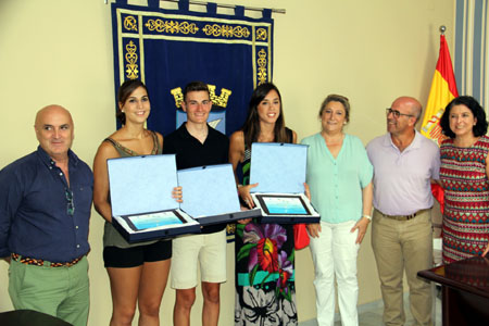 Deportistas sexitano galardonados por sus éxitos deportivos (GRJ)