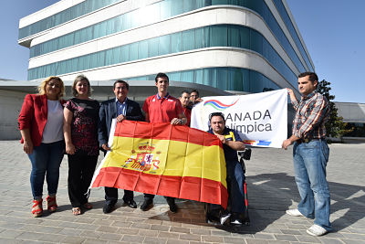 Despedida a los deportistas granadinos 