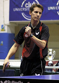 Robert Gardos ganó el punto definitivo Robert Gardos ganó el punto definitivo