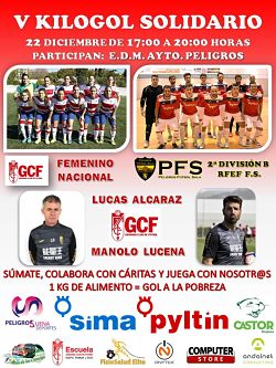 Cartel del Kilogol solidario 