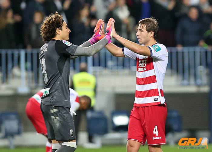 Ochoa y Samper, tras el  último encuentro fuera de casa (JOSÉ MIGUEL BALDOMERO)