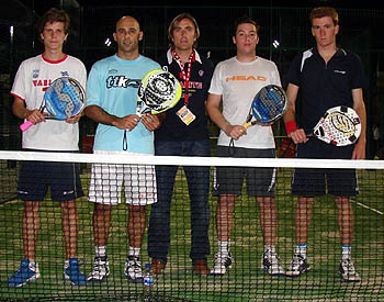 Benavides, Pablo Martínez, Javi Belda, Jesús Espejo y Yonas Aguilas Benavides, Pablo Martínez, Javi Belda, Jesús Espejo y Yonas Aguilas