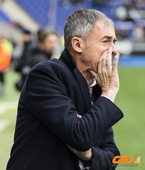 Lucas Alcaraz da instrucciones ante el Espanyol (LOF)