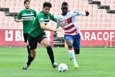 Aly Mallé volvió con a jugar con el filial (PHOTOGRAPHER SPORT)