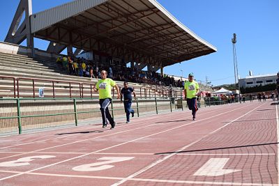 Participantes en la prueba de los 50 metros lisos (GRJ)