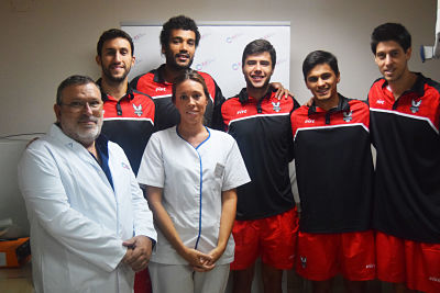 Los jugadores han pasado el reconocimiento médico 