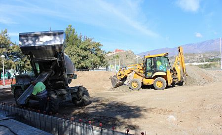 Terrenos donde se ubicará la pista polideportiva