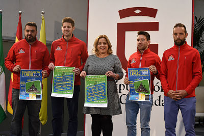 Purificación López, Diputada de Deportes ha presentado la prueba (R. MARTÍNEZ/DIPGRA)