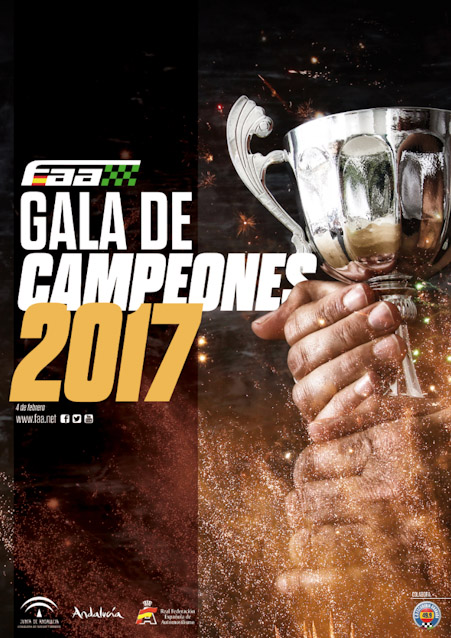 La Gala de campeones de la Federación Andaluza de Automovilismo se celebrará en Granada La Gala de campeones de la Federación Andaluza de Automovilismo se celebrará en Granada