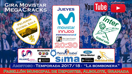 Sima Peligors e Inter Movistar se enfrentarán en Albolote (PFS)
