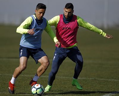 Pedro se ha entrenado con normalidad (GRANADA CF)