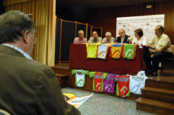 Un momento de la presentación de la Vuelta a las Vegas de Granada Un momento de la presentación de la Vuelta a las Vegas de Granada