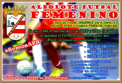 El Albolote Futsal quiere crear un tercer equipo femenino