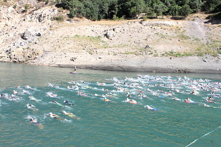 La prueba de natación se realizará en el Pantano de Canales (CETURSA) 