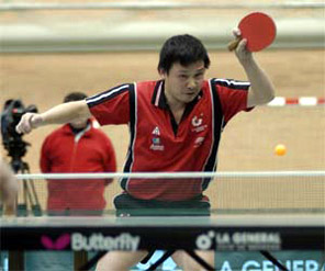 He Zhi Wen, jugador del CajaGranada (GRJ) He Zhi Wen, jugador del CajaGranada (GRJ)