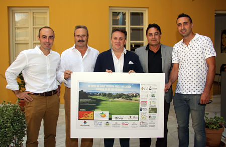 Presentación del IV Open de golf turismo Valle de Lecrín ( DIPGRA)