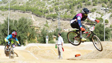 Padul acogió la prueba de la Copa de Andalucia BMX (JANE FIFIELD)