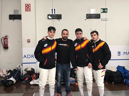 Palazón, Maestro, Rojas, Cortes han tenido buen papel en el circuito nacional de esgrima (ESGRIMA MARACENA)