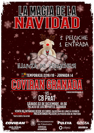 El Coviran Granada recibirá el sábado a CB Prat 