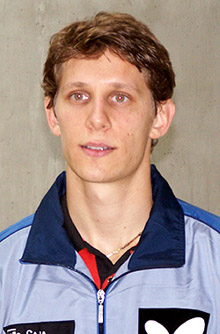 Robert Gardos, jugador CajaGranada Robert Gardos, jugador CajaGranada