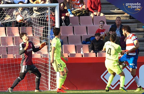 Germán remató a gol con la testa un centro de esquina (JOSÉ M. BALDOMERO)