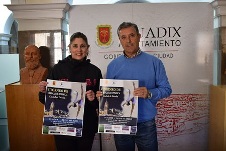 Presentación del Campeonato de Gimnasia rítmica de Guadix (AYTO. GUADIX)