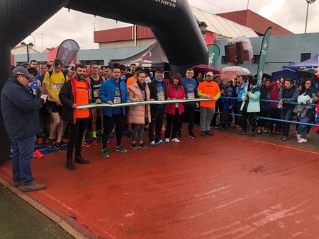 Salida de la carrera azul contra el autismo (AYTO. SANTA FE)