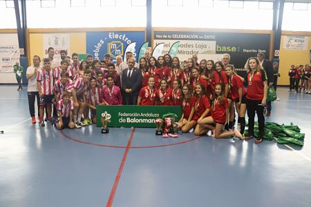 Loja acogió el Campeonato de Andalucia Infantil de Balonmano (FABM)