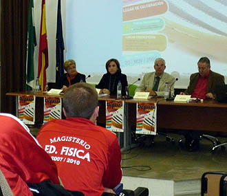 La delegada de Deportes, Sandra García, inauguró las jornadas
