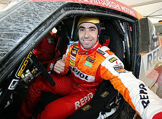 Nani Roma se prepara en Sierra Nevada para el Dakar Nani Roma se prepara en Sierra Nevada para el Dakar