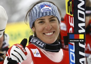 Carolina Ruiz no pudo realizar un buen papel en Val d`Isere Carolina Ruiz no pudo realizar un buen papel en Val d`Isere