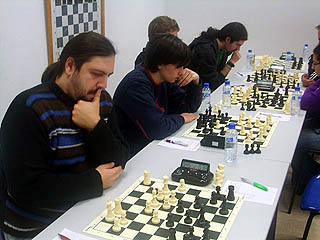 Un momento de la vuelta de la eliminatoria (MELGUIZO)