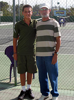 Diego Fernández junto a José M. Moreno (GRJ)
