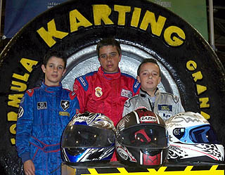 Podium al completo del Campeonato Provincial de Karting (GRJ) Podium al completo del Campeonato Provincial de Karting (GRJ)