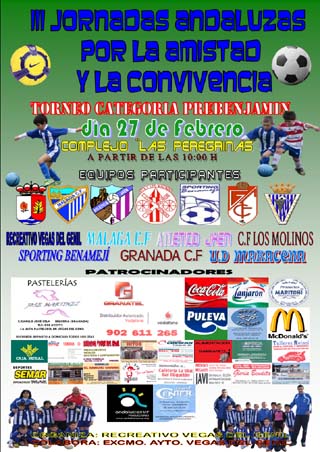Cartel de las III Jornadas andaluzas de amistad y convivencia Cartel de las III Jornadas andaluzas de amistad y convivencia