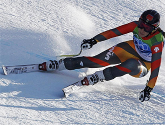 Carolina Ruiz en una de las pruebas disputadas en Vancouver