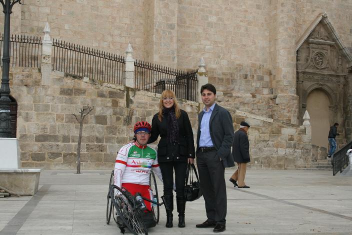 José Rojas, Subcampeón de Europa en la modalidad hand-bike (GRJ)