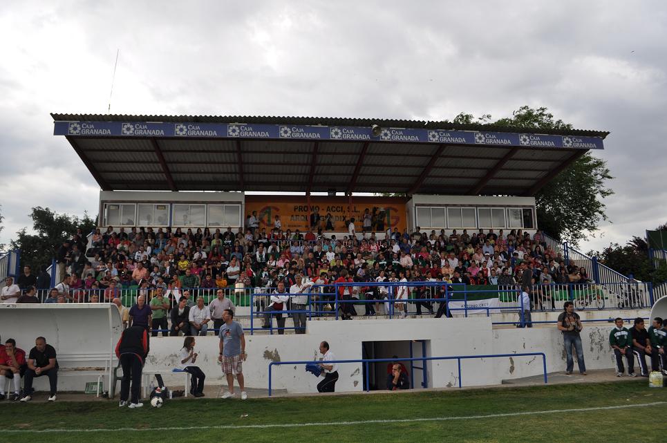 El estadio accitano presentó una gran entrada ante el Úbeda Viva