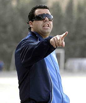 Germán Crespo, entrenador del Atarfe (GRJ)