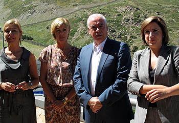 Algunos miembros del nuevo consejo de administración de Cetursa Algunos miembros del nuevo consejo de administración de Cetursa