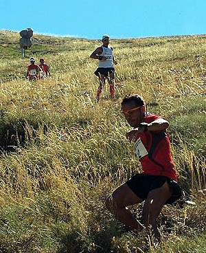 Imagen de la carrera por montaña en Sierra Nevada