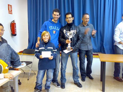 Luis Cabrera, campeón
