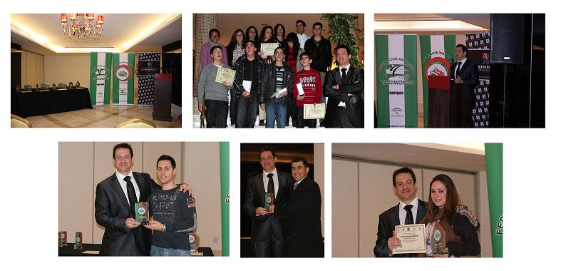  Imágenes del desarrollo de la gala de entrega de premios (GRJ)