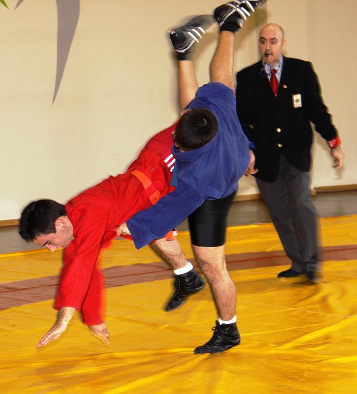 Imagen de uno de los combates