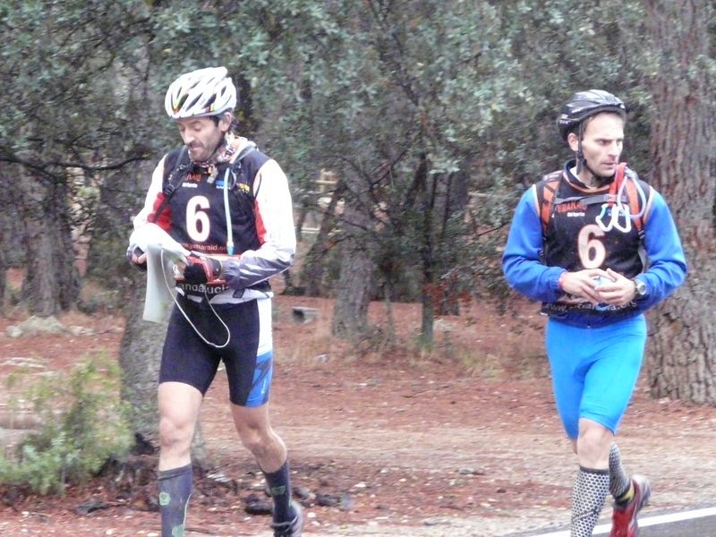 Manuel Jabalera en el Raid de Cazorla