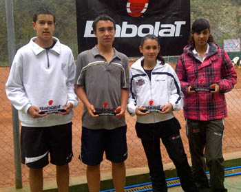 Imagen de los finalistas en la fase regional Babolar Cup (CASTILLO) 