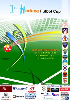 Cartel del Heduca Fútbol Cup